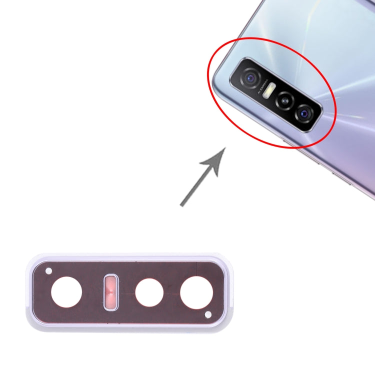 For vivo Y73s V2031A Camera Lens Cover (Purple) - Camera Parts by buy2fix | Online Shopping UK | buy2fix