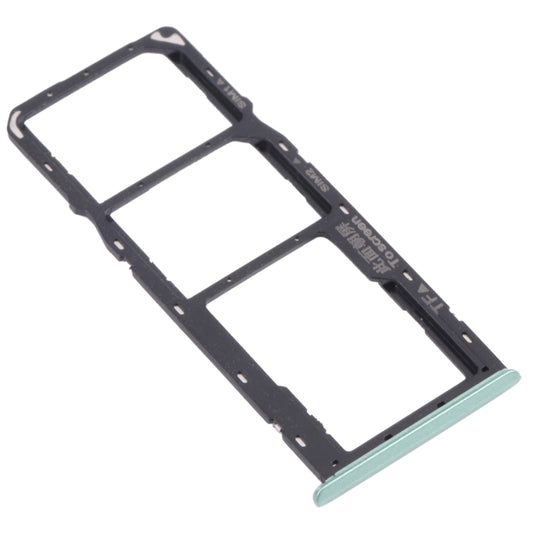For OPPO Realme 7i (Global)  SIM Card Tray + SIM Card Tray + Micro SD Card Tray (Green) - Card Tray by buy2fix | Online Shopping UK | buy2fix