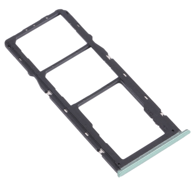 For OPPO Realme 7i (Global)  SIM Card Tray + SIM Card Tray + Micro SD Card Tray (Green) - Card Tray by buy2fix | Online Shopping UK | buy2fix