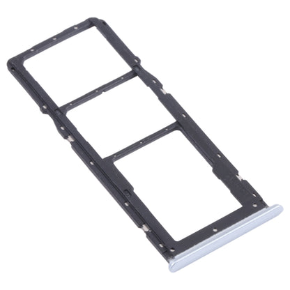 For OPPO Realme 7 (Global)  SIM Card Tray + SIM Card Tray + Micro SD Card Tray (White) - Card Tray by buy2fix | Online Shopping UK | buy2fix