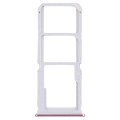 For OPPO A55 PEMM00, PEMM20, PEMT00, PEMT20  SIM Card Tray + SIM Card Tray + Micro SD Card Tray (Gold) - Card Tray by buy2fix | Online Shopping UK | buy2fix