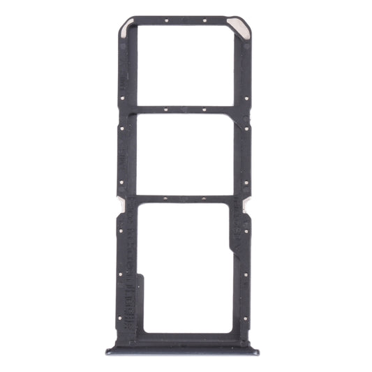 For OPPO A74 5G / A54 5G / A93 PCGM00, PEHM00  SIM Card Tray + SIM Card Tray + Micro SD Card Tray(Black) - Card Tray by buy2fix | Online Shopping UK | buy2fix