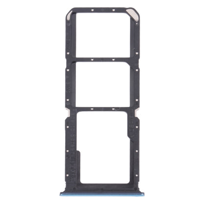 For OPPO A74 5G / A54 5G / A93 PCGM00, PEHM00  SIM Card Tray + SIM Card Tray + Micro SD Card Tray(Blue) - Card Tray by buy2fix | Online Shopping UK | buy2fix