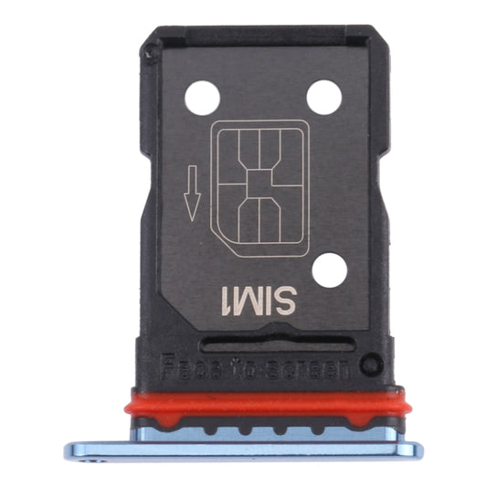 For OPPO Find X3 PEDM00 / Find X3 Pro SIM Card Tray + SIM Card Tray(Blue) - Card Tray by buy2fix | Online Shopping UK | buy2fix