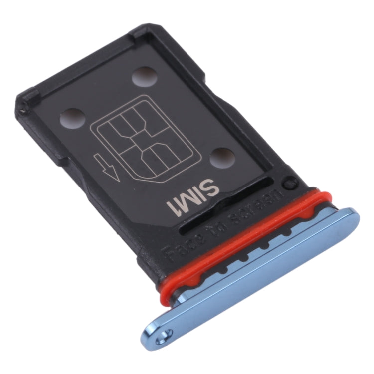 For OPPO Find X3 PEDM00 / Find X3 Pro SIM Card Tray + SIM Card Tray(Blue) - Card Tray by buy2fix | Online Shopping UK | buy2fix