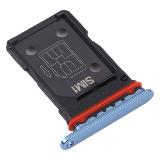 For OPPO Find X3 PEDM00 / Find X3 Pro SIM Card Tray + SIM Card Tray(Blue) - Card Tray by buy2fix | Online Shopping UK | buy2fix