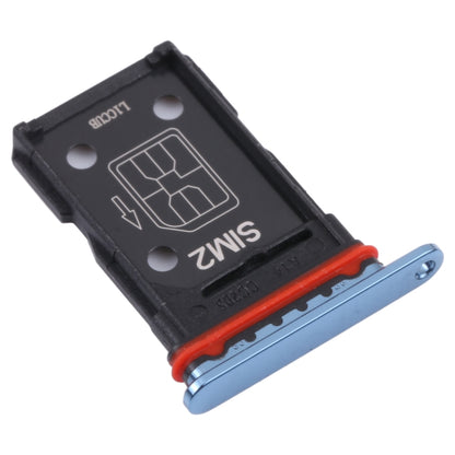 For OPPO Find X3 PEDM00 / Find X3 Pro SIM Card Tray + SIM Card Tray(Blue) - Card Tray by buy2fix | Online Shopping UK | buy2fix