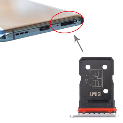 For OPPO Find X3 PEDM00 / Find X3 Pro SIM Card Tray + SIM Card Tray(White) - Card Tray by buy2fix | Online Shopping UK | buy2fix