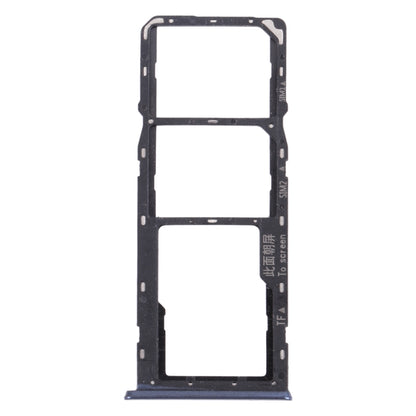 For OPPO A15s CPH2179  SIM Card Tray + SIM Card Tray + Micro SD Card Tray (Black) - Card Tray by buy2fix | Online Shopping UK | buy2fix