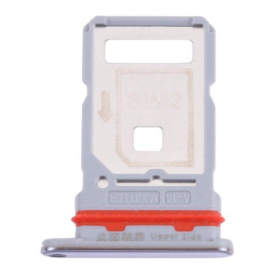 For vivo S9e SIM Card Tray + SIM Card Tray (White) - Card Tray by buy2fix | Online Shopping UK | buy2fix