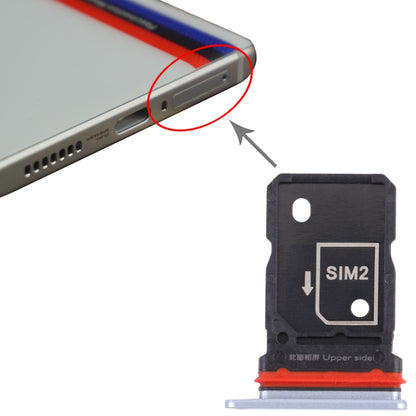 For Vivo iQOO 7 V2049A, I2009 SIM Card Tray + SIM Card Tray (Blue) - Card Tray by buy2fix | Online Shopping UK | buy2fix