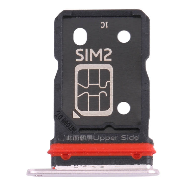 For Vivo S9 V2072A SIM Card Tray + SIM Card Tray (Gold) - Card Tray by buy2fix | Online Shopping UK | buy2fix