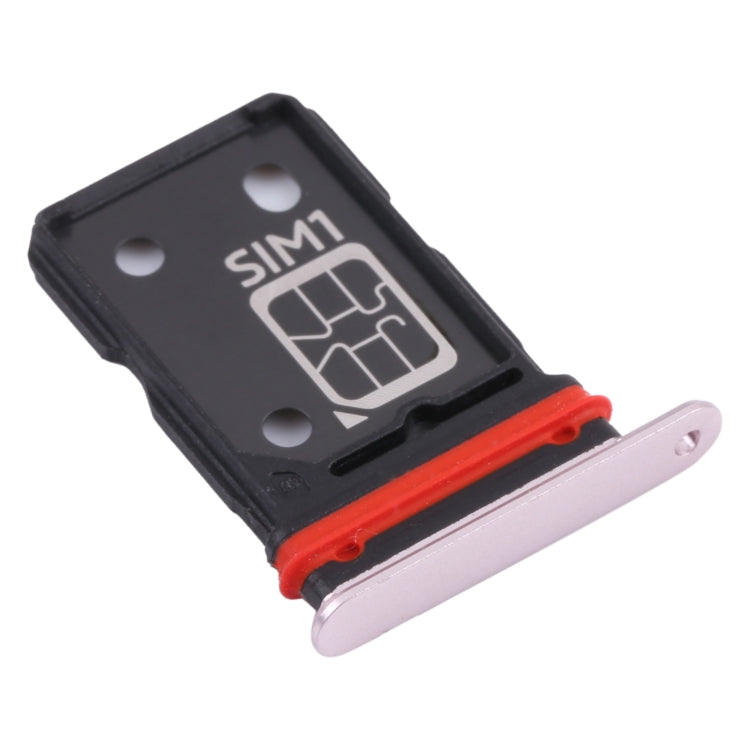 For Vivo S9 V2072A SIM Card Tray + SIM Card Tray (Gold) - Card Tray by buy2fix | Online Shopping UK | buy2fix