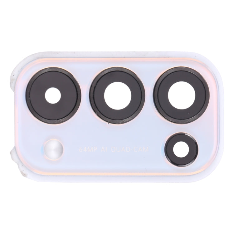 For OPPO Reno5 5G PEGM00, PEGT00, CPH2145  Camera Lens Cover (White) - Camera Series by buy2fix | Online Shopping UK | buy2fix