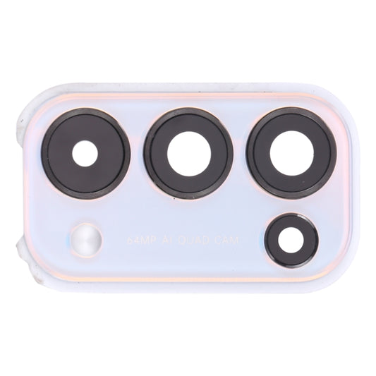 For OPPO Reno5 5G PEGM00, PEGT00, CPH2145  Camera Lens Cover (White) - Camera Series by buy2fix | Online Shopping UK | buy2fix