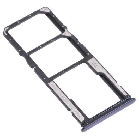 SIM Card Tray + SIM Card Tray + Micro SD Card Tray for Xiaomi Redmi Note 10 4G / Redmi Note 10S M2101K7AI, M2101K7AG, M2101K7BG, M2101K7BI, M2101K7BNY, M2101K7BL (Black) - Card Tray by buy2fix | Online Shopping UK | buy2fix