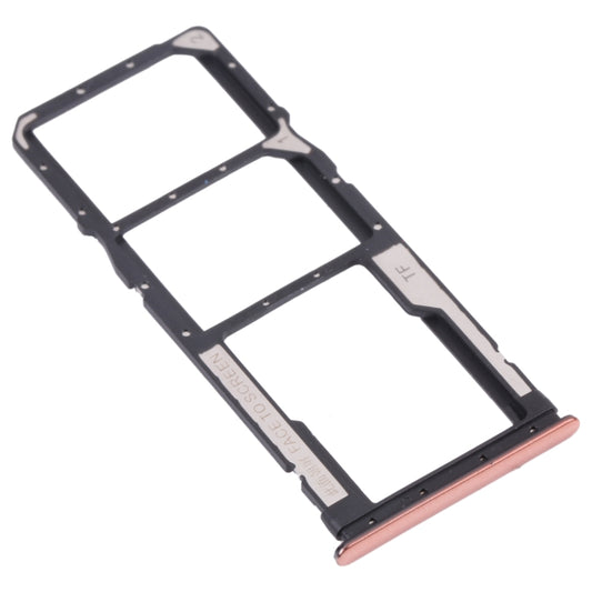 SIM Card Tray + SIM Card Tray + Micro SD Card Tray for Xiaomi Redmi Note 10 Pro 4G / Redmi Note 10 Pro Max / Redmi Note 10 Pro (India) M2101K6G, M2101K6R, M2101K6I, M2101K6P (Gold) - Card Tray by buy2fix | Online Shopping UK | buy2fix
