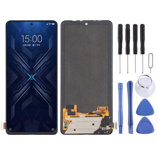 Super AMOLED LCD-Bildschirm und Digitizer-Vollmontage für Xiaomi Black Shark 4 / Black Shark 4 Pro SHARK PRS-H0, SHARK PRS-A0