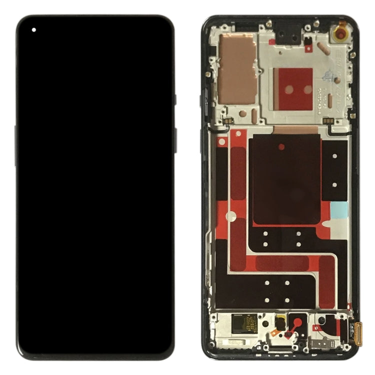 For OnePlus 9 LE2113 LE2111 LE2110 Digitizer Full Assembly With Frame Original LCD Screen (Blue) - LCD Screen by buy2fix | Online Shopping UK | buy2fix