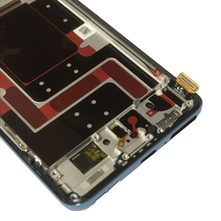 For OnePlus 9 LE2113 LE2111 LE2110 Digitizer Full Assembly With Frame Original LCD Screen (Blue) - LCD Screen by buy2fix | Online Shopping UK | buy2fix