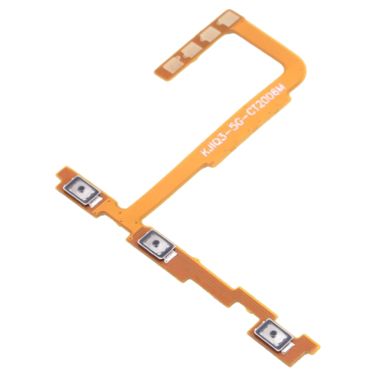 For Vivo iQOO 3 5G V1955A Power Button & Volume Button Flex Cable - Flex Cable by buy2fix | Online Shopping UK | buy2fix