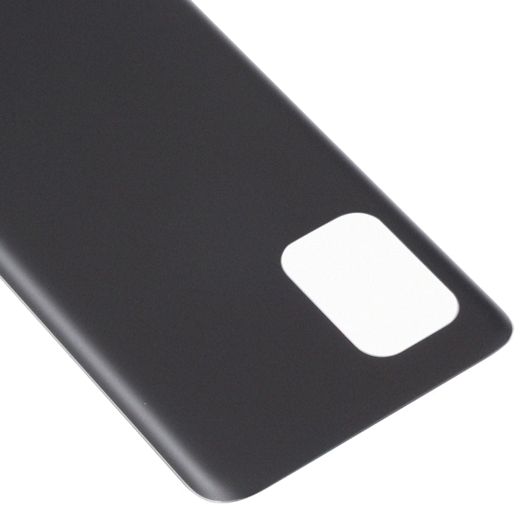 Glass Battery Back Cover with Adhesive for Asus Zenfone 8 ZS590KS(Frosted Black) - Back Cover by buy2fix | Online Shopping UK | buy2fix