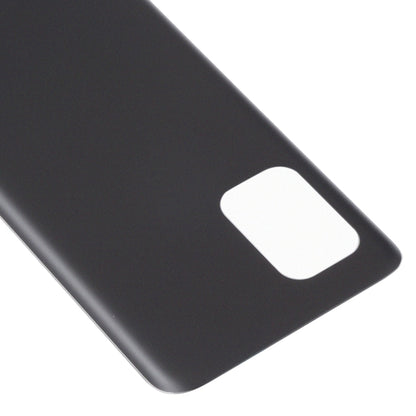 Glass Battery Back Cover with Adhesive for Asus Zenfone 8 ZS590KS(Frosted Black) - Back Cover by buy2fix | Online Shopping UK | buy2fix