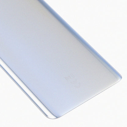 Glass Battery Back Cover with Adhesive for Asus Zenfone 8 ZS590KS(Frosted Silver) by buy2fix