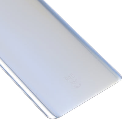 Glass Battery Back Cover with Adhesive for Asus Zenfone 8 ZS590KS(Jet Silver) - Back Cover by buy2fix | Online Shopping UK | buy2fix