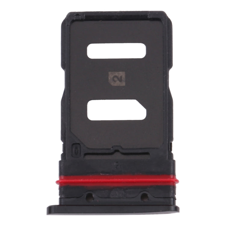 SIM Card Tray + SIM Card Tray for Asus Zenfone 8 ZS590KS(Frosted Black) - Card Tray by buy2fix | Online Shopping UK | buy2fix