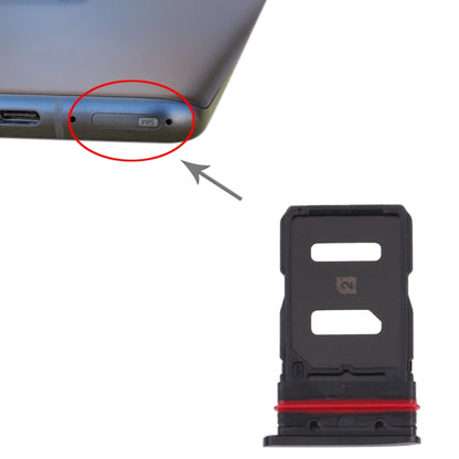 SIM Card Tray + SIM Card Tray for Asus Zenfone 8 ZS590KS(Frosted Black) - Card Tray by buy2fix | Online Shopping UK | buy2fix