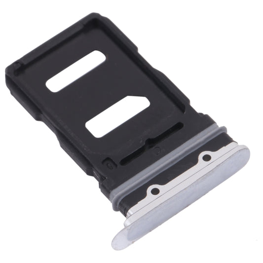 SIM Card Tray + SIM Card Tray for Asus Zenfone 8 ZS590KS(Frosted Silver) - Card Tray by buy2fix | Online Shopping UK | buy2fix