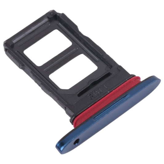 For OPPO Find X CPH1871 PAFM00 SIM Card Tray + SIM Card Tray (Blue) - Card Tray by buy2fix | Online Shopping UK | buy2fix