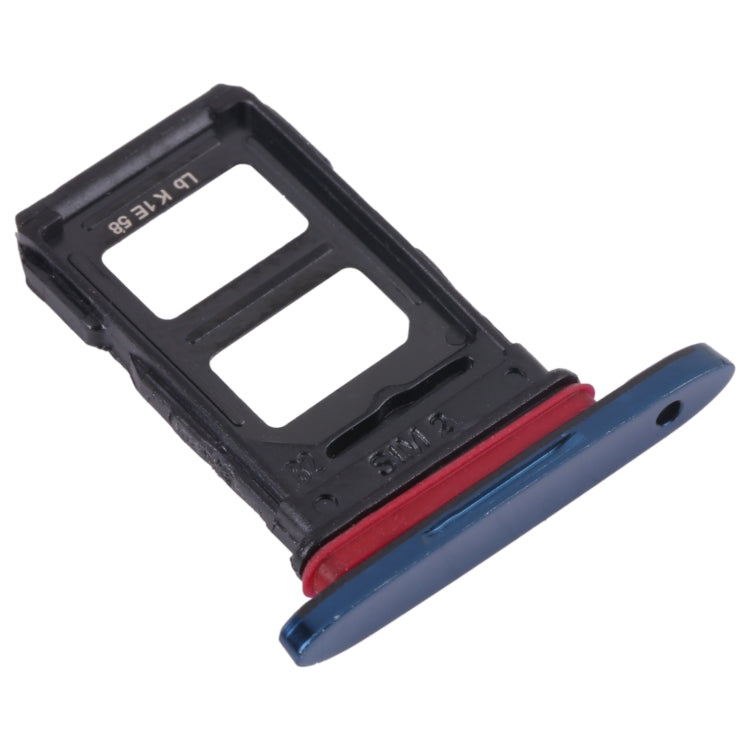 For OPPO Find X CPH1871 PAFM00 SIM Card Tray + SIM Card Tray (Blue) - Card Tray by buy2fix | Online Shopping UK | buy2fix