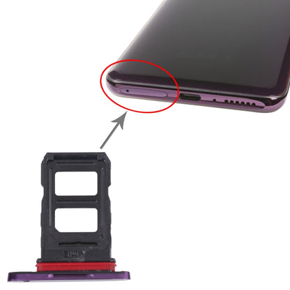 For OPPO Find X CPH1871 PAFM00 SIM Card Tray + SIM Card Tray (Purple) - Card Tray by buy2fix | Online Shopping UK | buy2fix