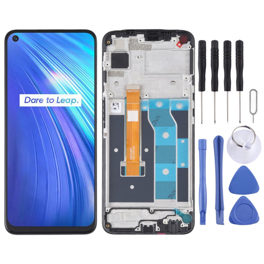 LCD Screen and Digitizer Full Assembly With Frame for OPPO Realme 6 RMX2001 - LCD Screen by buy2fix | Online Shopping UK | buy2fix