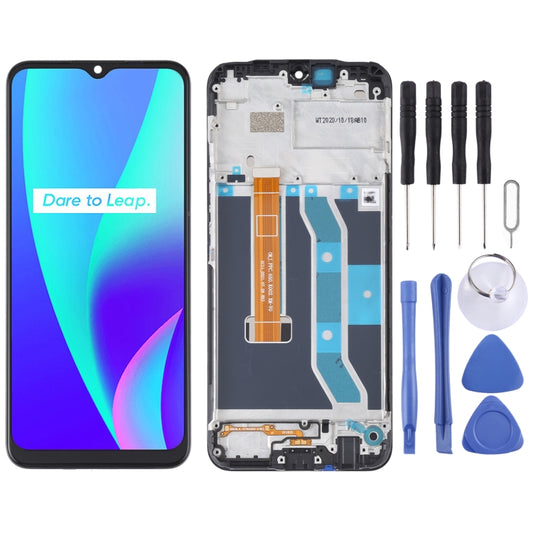 Original LCD Screen and Digitizer Full Assembly With Frame for OPPO Realme C15 RMX2180(Standard Version MTK) - LCD Screen by buy2fix | Online Shopping UK | buy2fix