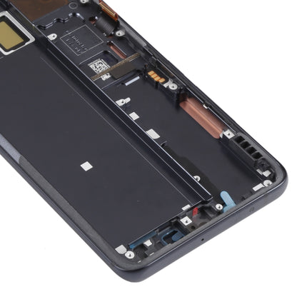 AMOLED LCD Screen for Xiaomi Mi Note 10 Lite M2002F4LG Digitizer Full Assembly with Frame(Black) - LCD Screen by buy2fix | Online Shopping UK | buy2fix