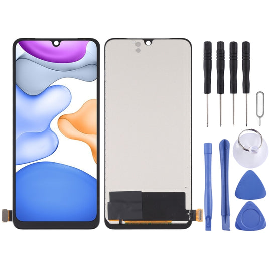 TFT-Material LCD-Bildschirm und Digitizer-Vollmontage (unterstützt keine Fingerabdruckidentifikation) für vivo S9e/V21 4G V2066, V2108 / V21 5G V2050 / Y71t V2102A / S15e V2190A