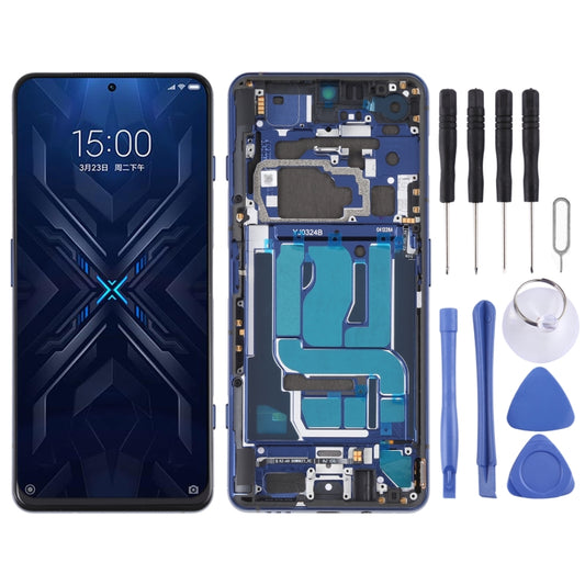 Original LCD Screen and Digitizer Full Assembly With Frame for Xiaomi Black Shark 4 / Black Shark 4 Pro SHARK PRS-H0, SHARK PRS-A0(Blue) - LCD Screen by buy2fix | Online Shopping UK | buy2fix