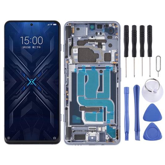 Original LCD Screen and Digitizer Full Assembly With Frame for Xiaomi Black Shark 4 / Black Shark 4 Pro SHARK PRS-H0, SHARK PRS-A0(Silver) - LCD Screen by buy2fix | Online Shopping UK | buy2fix