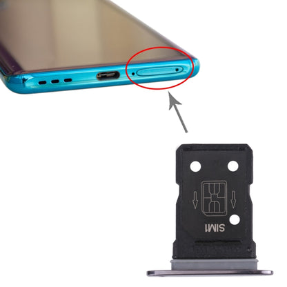 For OPPO Find X2 SIM Card Tray + SIM Card Tray (Black) - Card Tray by buy2fix | Online Shopping UK | buy2fix