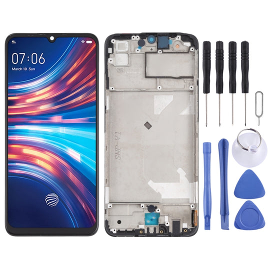 Original-LCD-Bildschirm und Digitizer-Vollmontage mit Rahmen für vivo Y7s