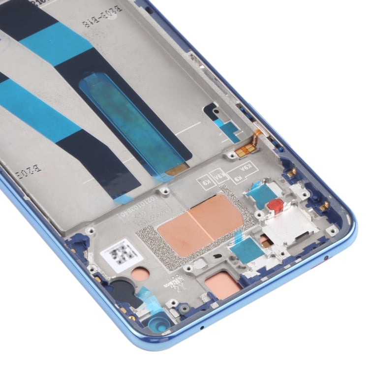 Original LCD Screen for Xiaomi Mi 11 Lite 4G/11 Lite 5G NE M2101K9AG M2101K9AIDigitizer Full Assembly with Frame (Blue) - LCD Screen by buy2fix | Online Shopping UK | buy2fix