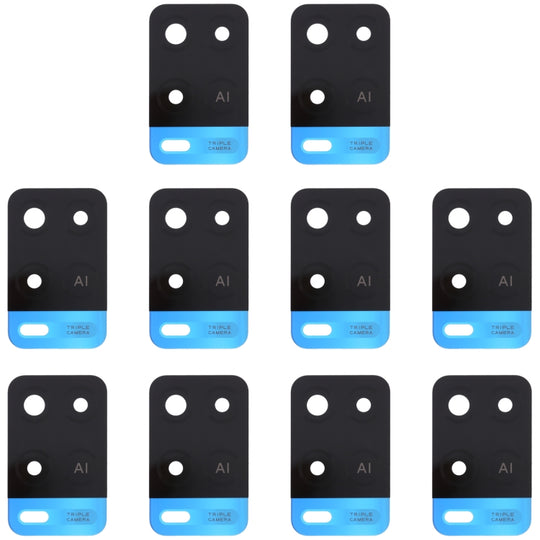 Pour OPPO A54 4G 10 PCS Objectif de caméra arrière (Bleu)