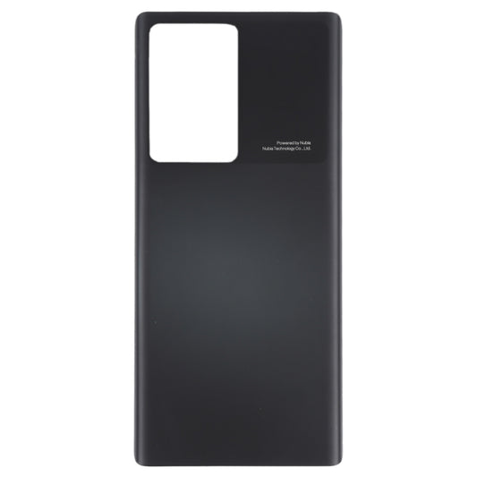 Glass Battery Back Cover for ZTE Nubia Z30 Pro(Black) - For ZTE by buy2fix | Online Shopping UK | buy2fix