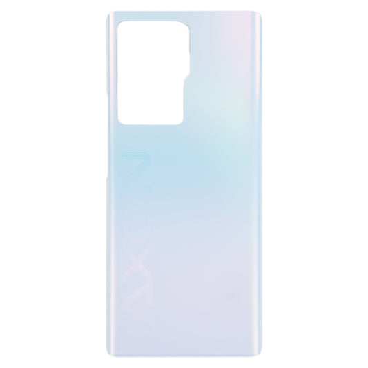 Glass Battery Back Cover for ZTE Axon 30 Ultra 5G(White) - For ZTE by buy2fix | Online Shopping UK | buy2fix