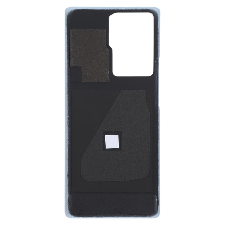 Glass Battery Back Cover for ZTE Axon 30 Ultra 5G(White) - For ZTE by buy2fix | Online Shopping UK | buy2fix