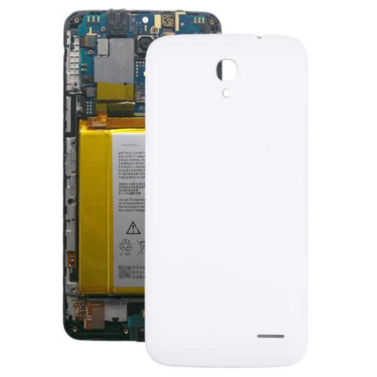 For Alcatel One Touch Pop 2 (4.5) 5042D OT5042 5042 Battery Back Cover  (White) - Back Cover by buy2fix | Online Shopping UK | buy2fix