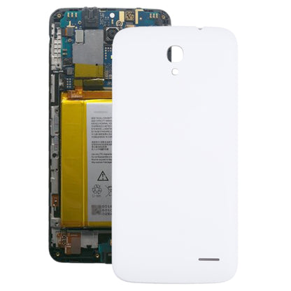 For Alcatel One Touch Pop 2 (4.5) 5042D OT5042 5042 Battery Back Cover  (White) - Back Cover by buy2fix | Online Shopping UK | buy2fix